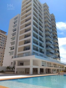 Departamento en Venta en Cancún BREZZA TOWERS 2 recámaras 110 m2 El Table