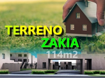 En Venta Terreno en Zakia de 114 m2, Para hacer tu nuevo hogar, Oportunidad !!