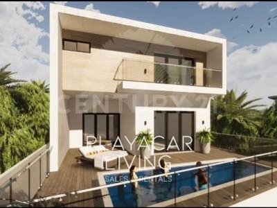 Estupenda Casa en Playacar Playa del Carmen con Infinity pool P3909