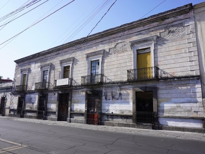 Terreno en Venta, en El Centro de Puebla, Casona que se Vende Como Terreno.