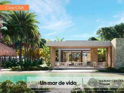 TERRENO/LOTE EN VENTA EN MÉRIDA, PROGRESO EN PRIVADA CIUDAD CENTRAL, 2026.