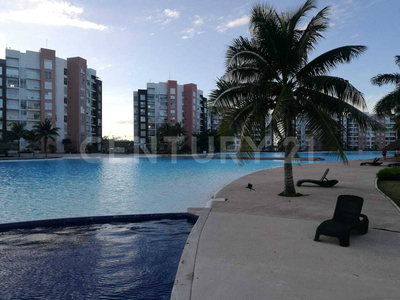 Departamento En Venta En Residencial Dream Lagoons En Cancún