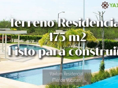 Terreno residencial en Merida listo para constr...