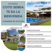 Terrenos en Venta, Privanza, Coto Ponto en Solares Zapopan Jal