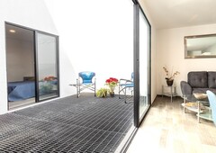 en venta, departamento con terraza en benito juárez - 2 baños - 69 m2
