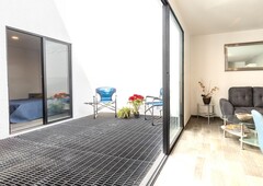 en venta, departamento con terraza en benito juárez - 2 recámaras - 69 m2