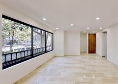 precioso departamento estilo europeo en venta en polanco - 3 recámaras - 2 baños - 186 m2