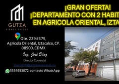 Venta de Departamento - Ote. 229 379, Agrícola Oriental, Iztacalco, 08500 Ciudad de México, CDMX, Agrícola Oriental - 4 habitaciones