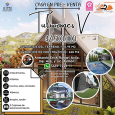 Preventa Casa Tulipanes V De 4 Habitaciones Con Baño, Amueblada, Equipada Con Enorme Jardín Y Alberca Climatizada En Fracc Rancho San Diego Ixtapan De La Sal Edomex