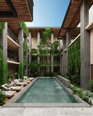 doomos. departamento en venta - aldea zama - tulum