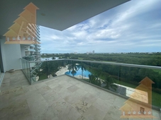 doomos. departamento de 2 recamaras en venta piso medio sky puerto cancun