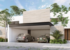 Doomos. Residencia en venta en Temozón Norte con 3 Recámaras,Alberca y Wet Bar en Mérida,Yucatán.