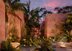 large 2 bed villas close to beach access road in central tulum only 179
