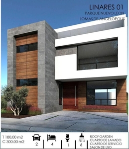 excelentes casas en venta 4 recámaras parque nuevo león lomas de angelópolis - 310 m2