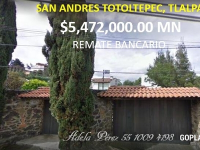 Venta de Casa - TIJUAMALOAPAN 00 SAN ANDRES TOTOLTEPEC, TLALAPAN, San Andrés Totoltepec - 4 baños
