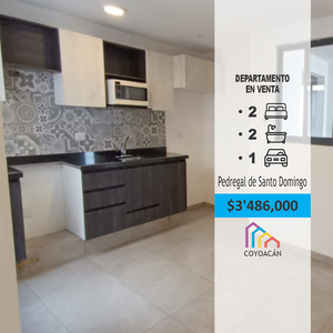 Venta De Departamento En Pedregal De Santo Domingo