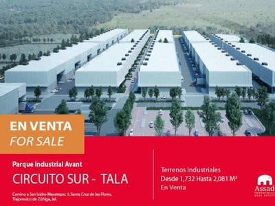 TERRENO EN VENTA CIRCUITO SUR DESDE 2,082M2 EN INDUSTRIAL AVANT