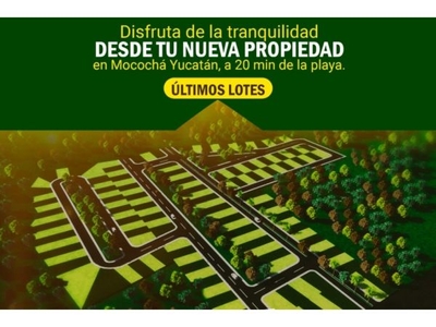 Terrenos en venta CRISANTA RESIDENCIAL MOCOCHA |ENTREGA 2024|