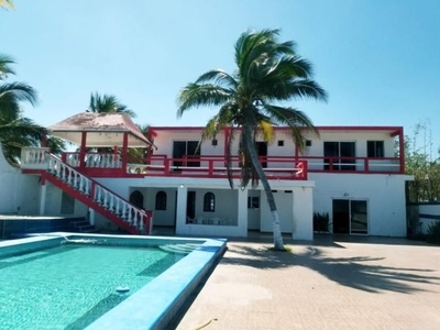 Venta frente al mar casa en Chelem Yucatán - Excelente oportunidad