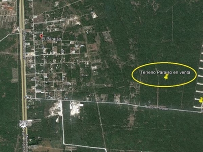 Venta Terreno de 5,108.38 m2 en Paraíso de Progreso Yucatán