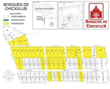 VENTA TERRENOS BOSQUES DE CHICXULUB ZONA NORTE a un lado Baspul