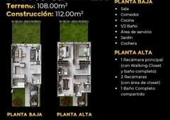 Casas en venta - 108m2 - 3 recámaras - Camino Real - $1,920,000