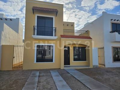 Casa en Renta de 3 Habitaciones Gran Santa Fe Norte, Mérida, Yucatán.