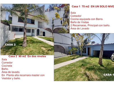 Inmueble En Venta Con Dos Casas, En La Col. La Pradera, Cuernavaca Morelos.