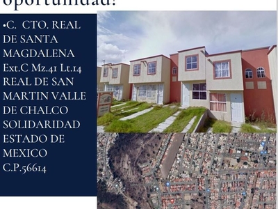 Casa en venta Real De San Martín, Valle De Chalco Solidaridad