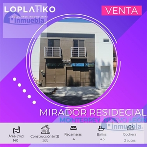 Doomos. Casa en Venta Mirador Residencial / Monterrey, NL