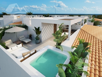 Doomos. Penthouse en venta con Rooftop privado y jacuzzi en Puerto Aventuras Riviera Maya ALRZ5988
