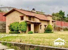 casa de campo con cabaña en venta en san andres totoltepec - 4 habitaciones