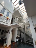 en venta, bonita y tipica casa en condominio de 3 rec y estudio, los reyes , coyoacan - 3 habitaciones - 203 m2