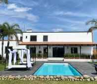 casa, venta y renta quinta en atlixco 4 recamaras amueblada y decorada de lujo - 420 m2