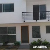 venta de casa nueva en condominio con alberca jiutepec morelos - 2 habitaciones - 2 baños - 100 m2
