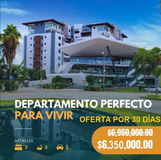 Departamento En Venta, 3 Recamaras, En Cumbres Towers Cancun