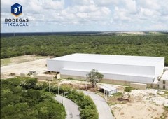 Terrenos en venta para bodegas en Tixcacal Yucatan urbanizados