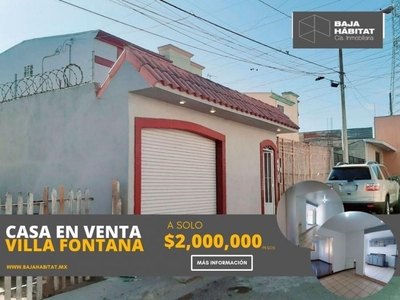 Casa en Venta en Villa Fontana Tijuana, Baja California