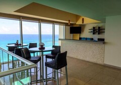 doomos. venta de lujoso departamento en residencial lahia zh cancún frente al mar