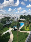 2 cuartos, 65 m departamento - cancún