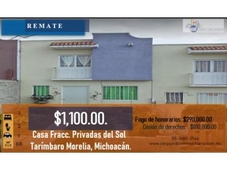 3 cuartos, 85 m casa 3 recamaras en privadas del sol r e m a t e