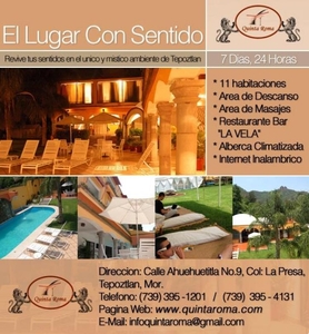 Hotel en Venta en Tepoztlán, Morelos