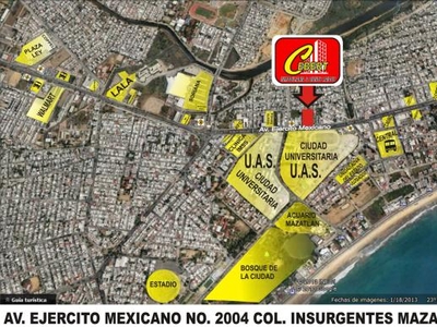 Local en Renta en Av. Ejercito Mexicano No. 2004 Col. Insurgentes Mazatlan, Sinaloa
