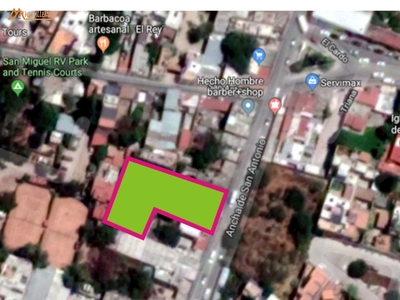 Lote único comercial en San Miguel de Allende