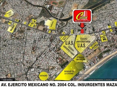 Oficina en Renta en Av. Ejército Mexicano No. 2004 Mazatlán, Sinaloa