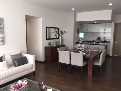 venta departamento en residencial parque sur, arenal de guadalupe, tlalpan - 100 m2