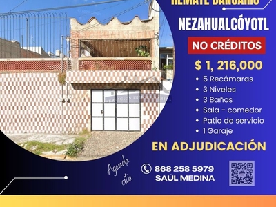 Casa en venta Benito Juárez, Ciudad Nezahualcóyotl, Estado De México, México