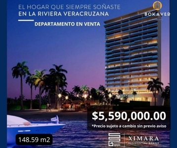 EXCLUSIVO DEPARTAMENTO EN VENTA TORRE XIMARA ISLA DEL AMOR