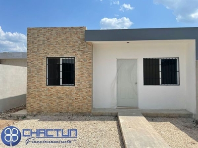 VENTA DE CASA EN FRACCIONAMIENTO CHACTUN HUNUCMA