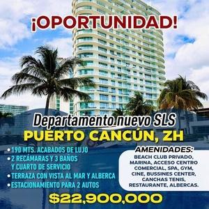 Oportunidad Departamento Puerto Cancun . Sls. Con Financiamiento